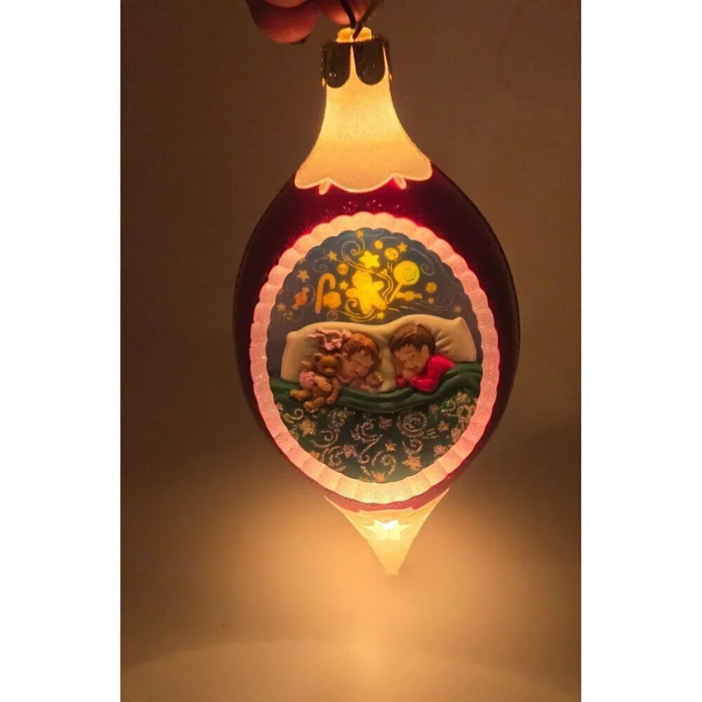 Hallmark Illuminations Sugarplum Dreams Power Box Ornament Mint No Powerbox 2005